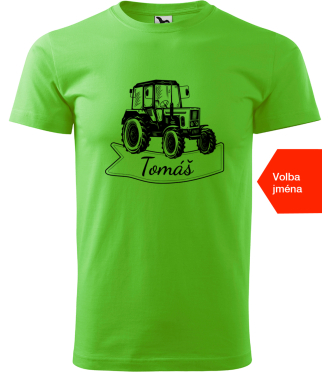 Tričko s traktorem