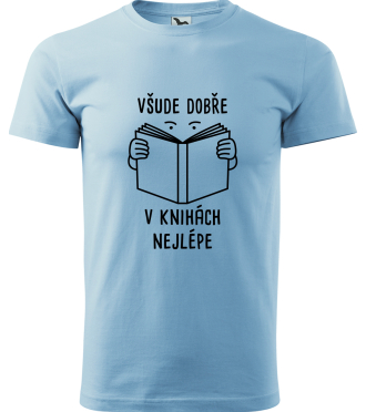 Tričko s knihou