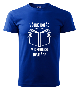 Tričko s knihou