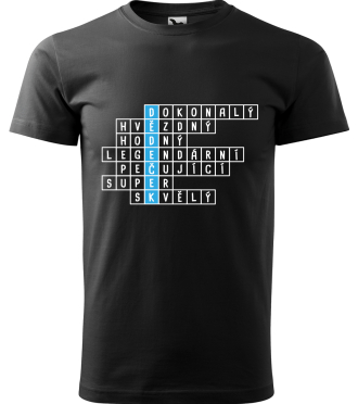 Tričko s křížovkou