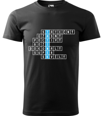 Tričko s křížovkou