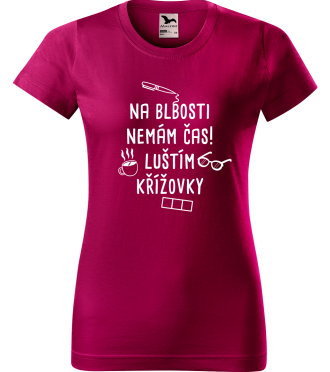 Tričko s křížovkou