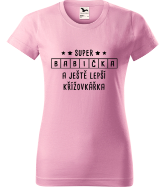 Tričko s křížovkou