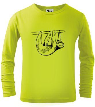 tričko s lenochodem