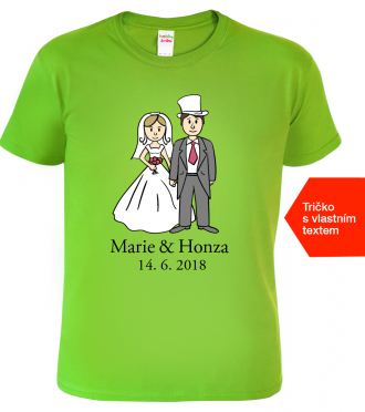 Svatební trička