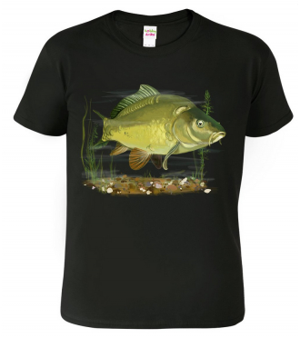 dětské rybářské tričko s kaprem