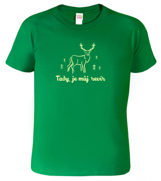 Dětské myslivecké tričko s jelenem