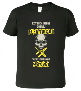 Tričko elektrikář