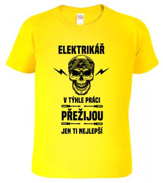 tričko elektrikář