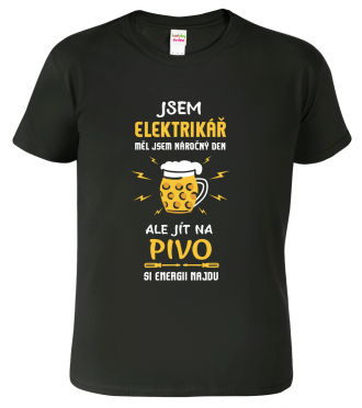 Tričko elektrikář