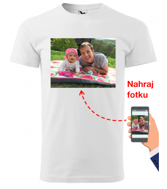 Tričko s vlastní fotkou