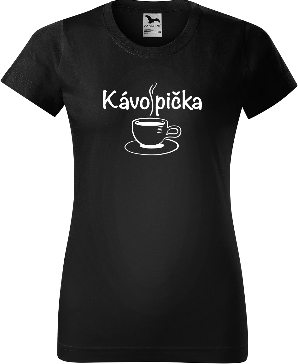 Vtipné tričko - Kávopička Velikost: 2XL, Barva: Černá (01)