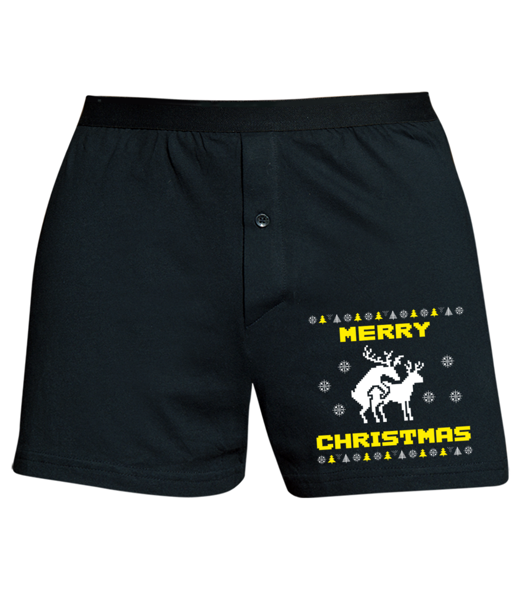 Pánské trenky - Merry Christmas Velikost: 2XL