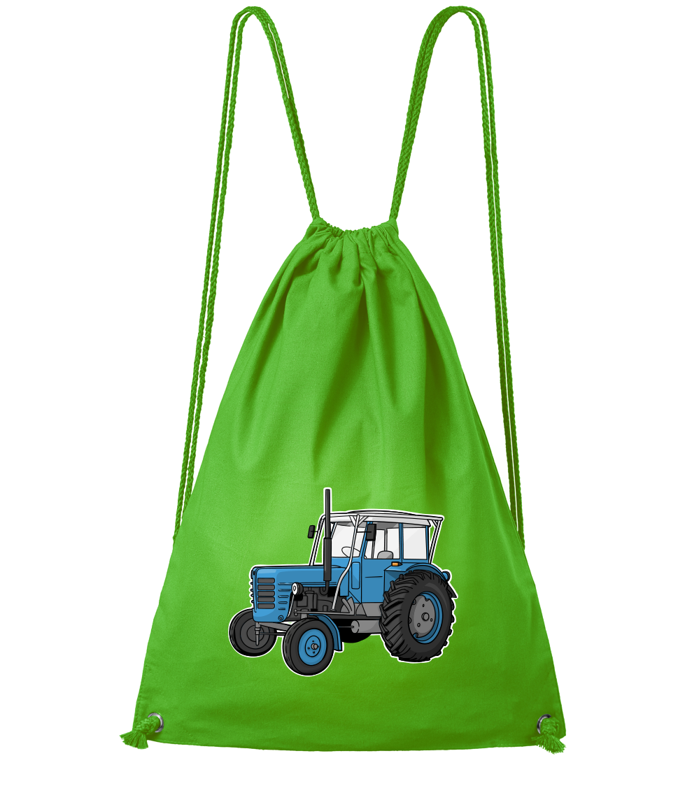 Batoh s traktorem - Starý traktor Barva: Apple Green