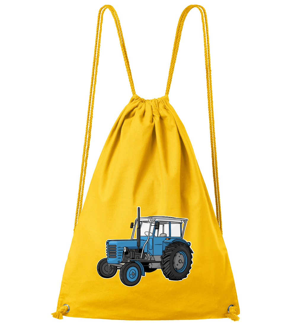 Batoh s traktorem - Starý traktor Barva: Žlutá