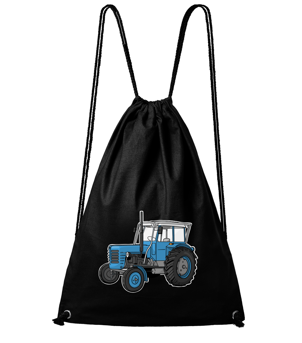Batoh s traktorem - Starý traktor Barva: Černá