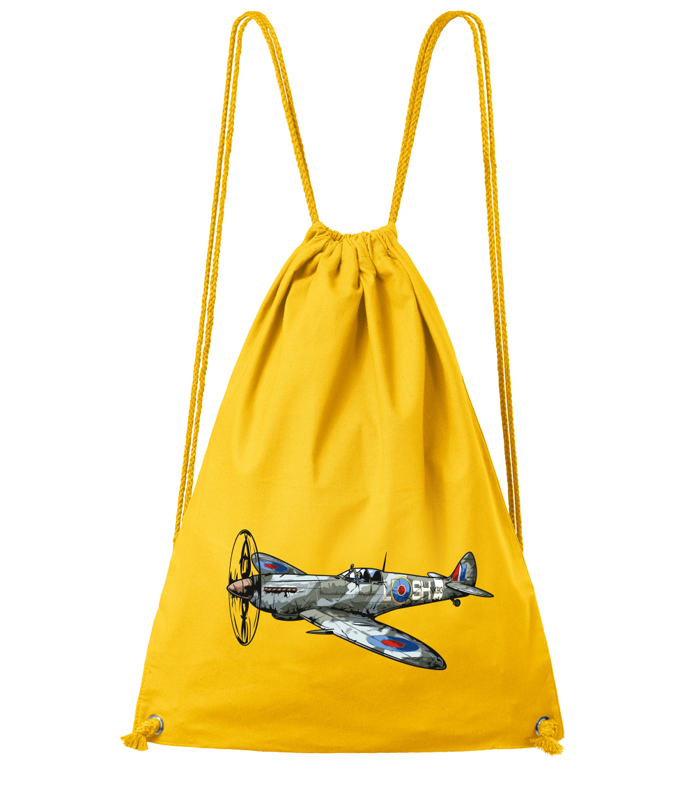 Batoh s letadlem - Spitfire Barva: Žlutá