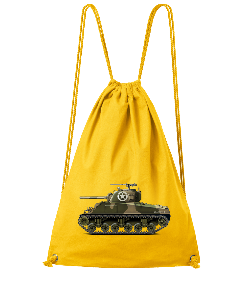 Batoh s tankem - Sherman Barva: Žlutá