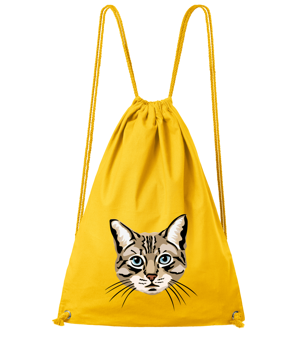 Batoh s kočkou - Modroočka Barva: Žlutá