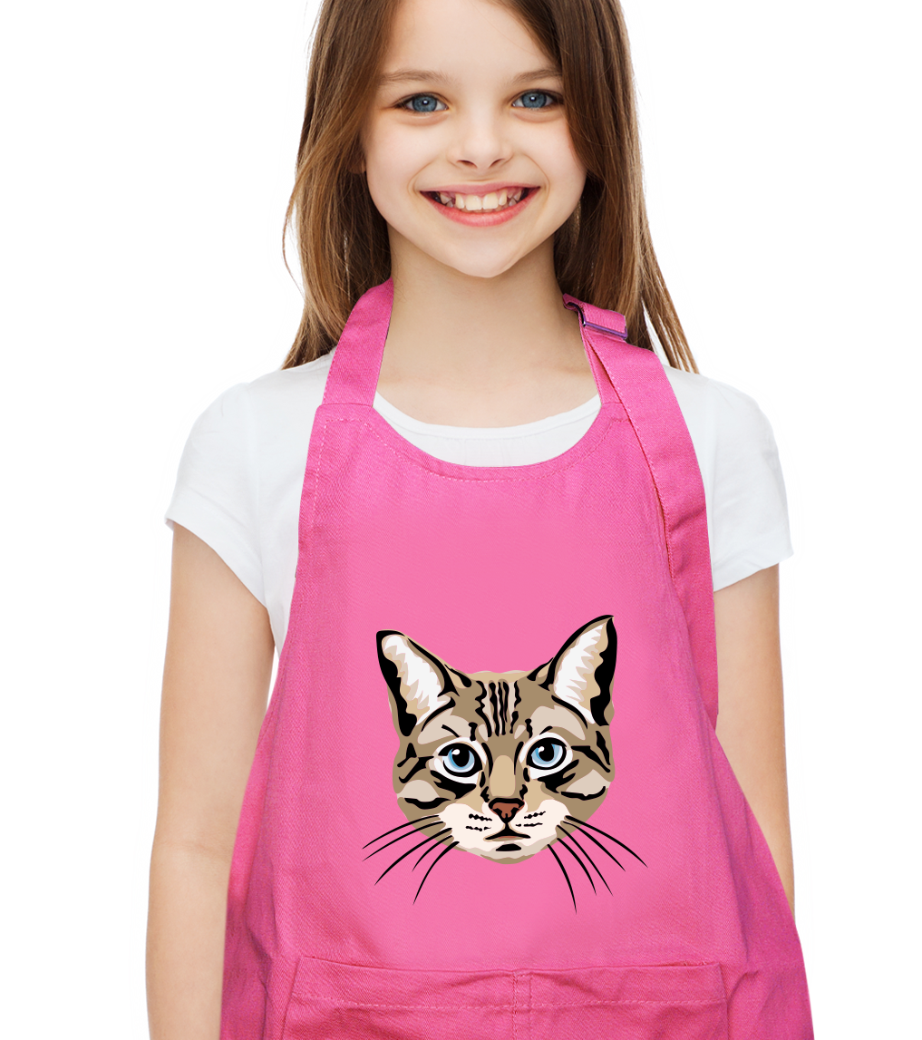 Dětská zástěra na vaření - Modroočka Barva: Růžová (Light Pink)