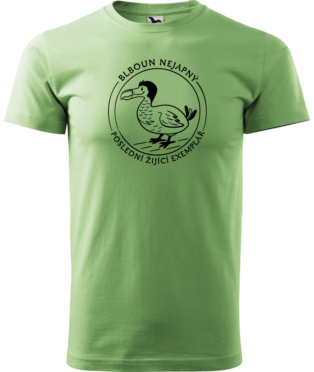 Vtipné tričko - Blboun nejapný Velikost: M, Barva: Apple Green (92)