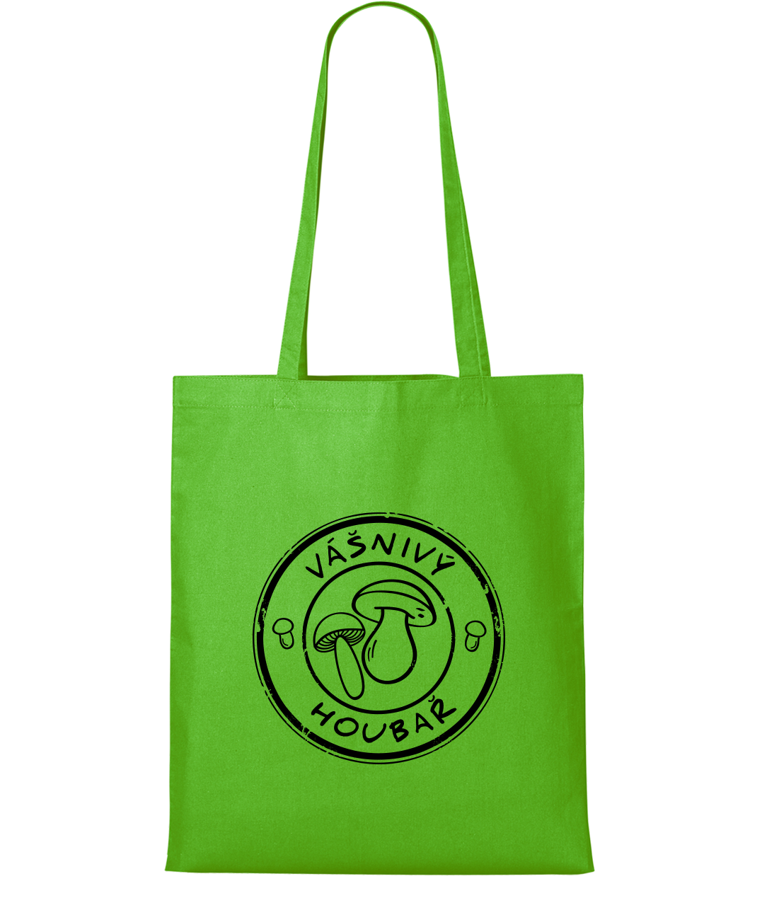 Nákupní taška - Vášnivý houbař Barva: Apple Green