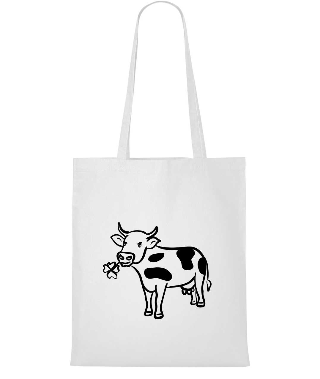 Nákupní taška - Kráva Barva: Bílá