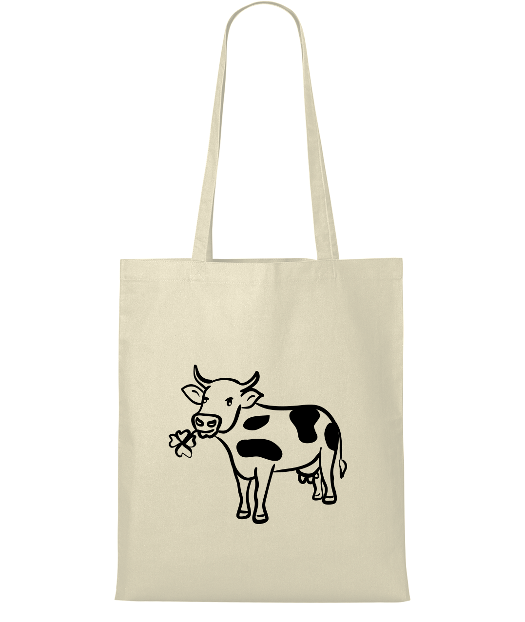 Nákupní taška - Kráva Barva: Naturální