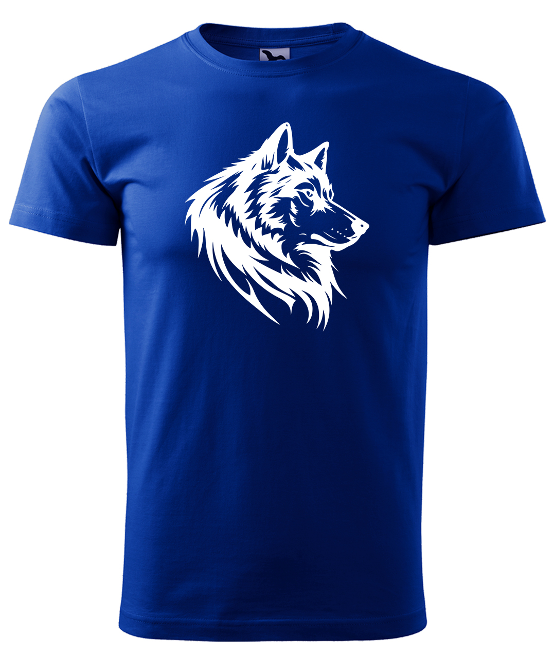 Dětské tričko s vlkem - Wolf Velikost: 4 roky / 110 cm, Barva: Královská modrá (05), Délka rukávu: Krátký rukáv