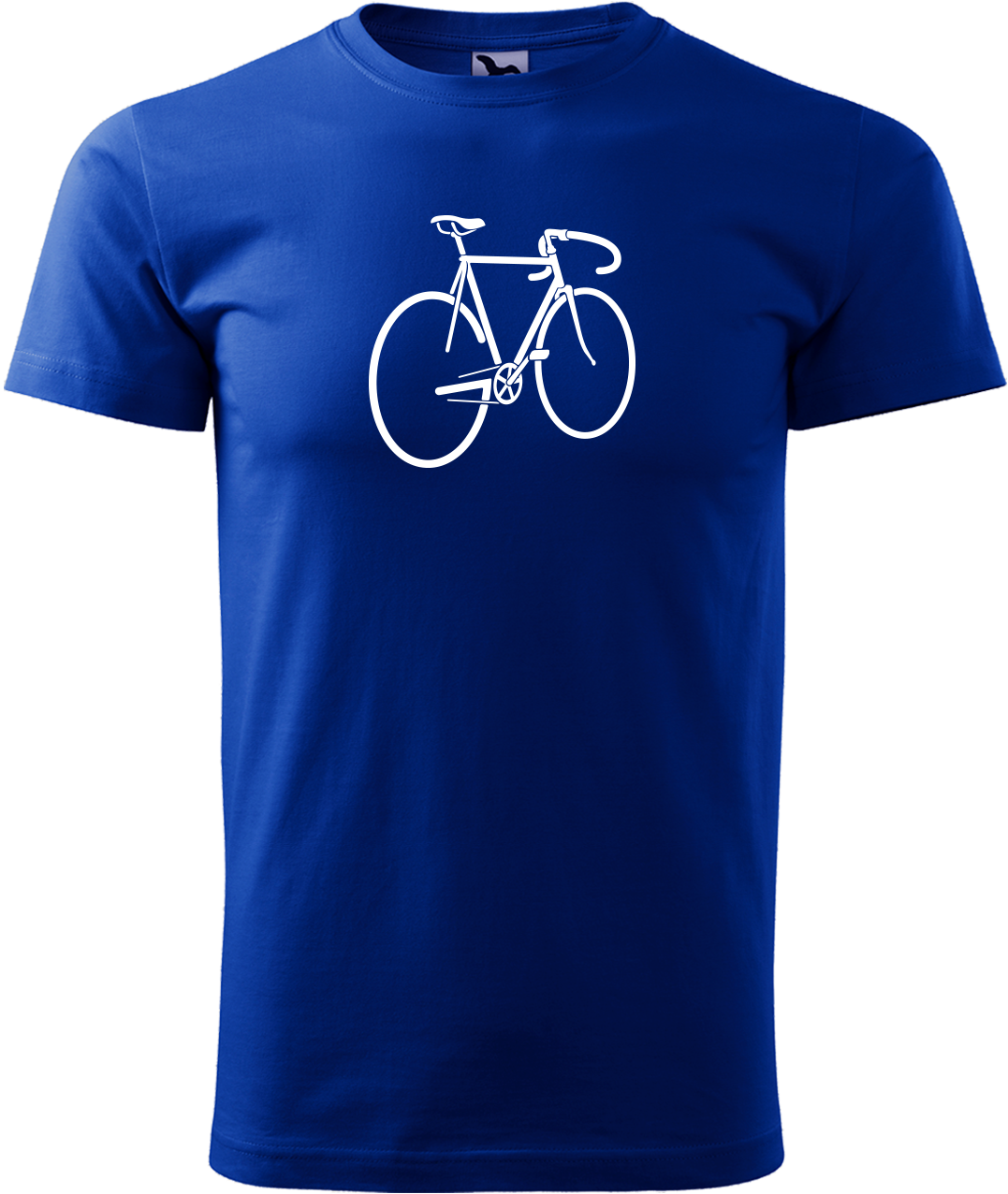 Pánské tričko s kolem - Pánské kolo Velikost: L, Barva: Královská modrá (05)