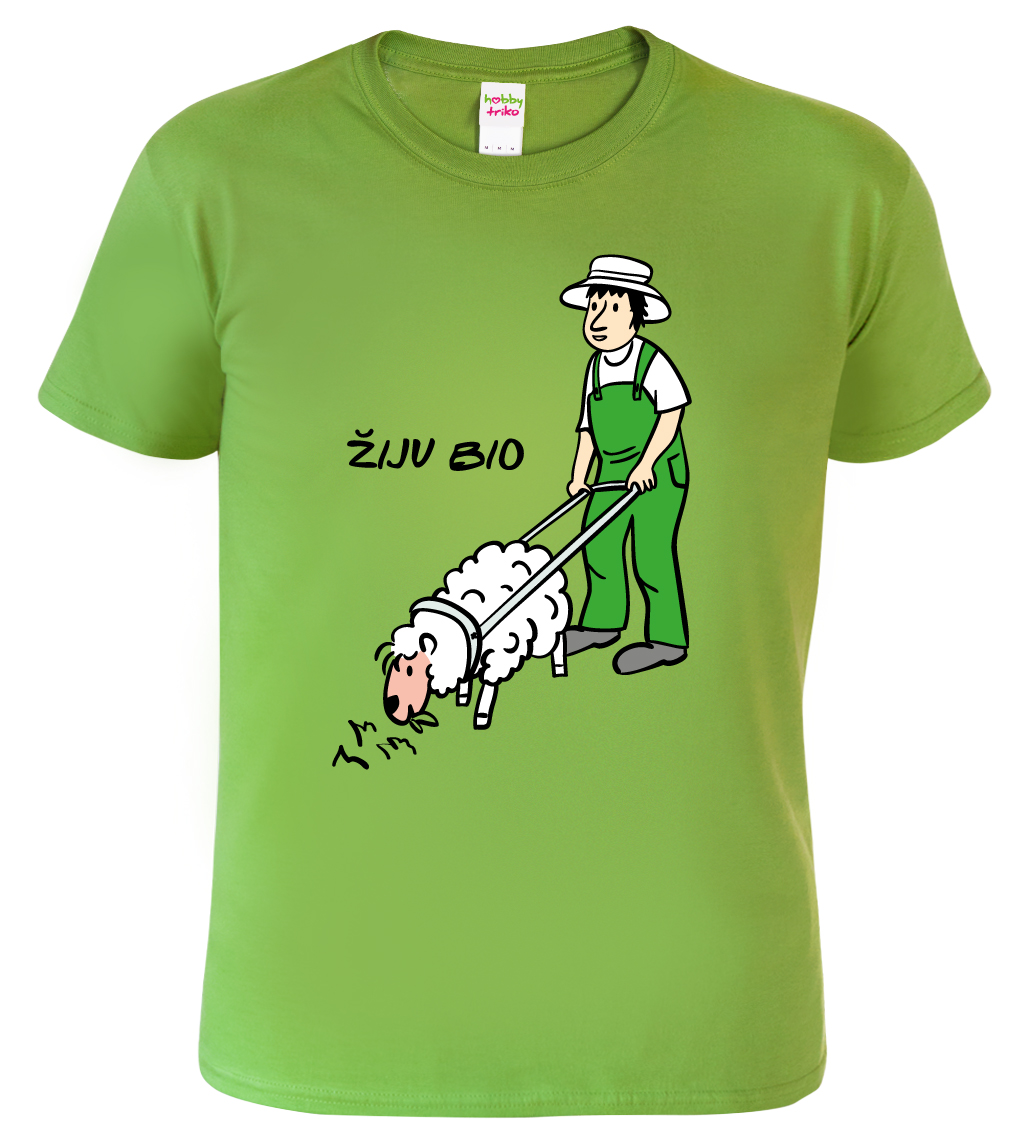 Tričko pro farmáře - Ovce Velikost: L, Barva: Apple Green (92)