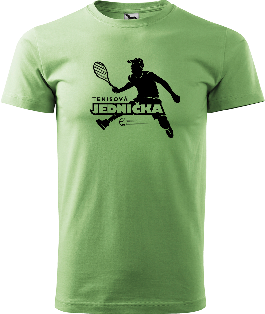 Tenisové tričko - Tenisová jednička Velikost: XL, Barva: Trávově zelená (39)