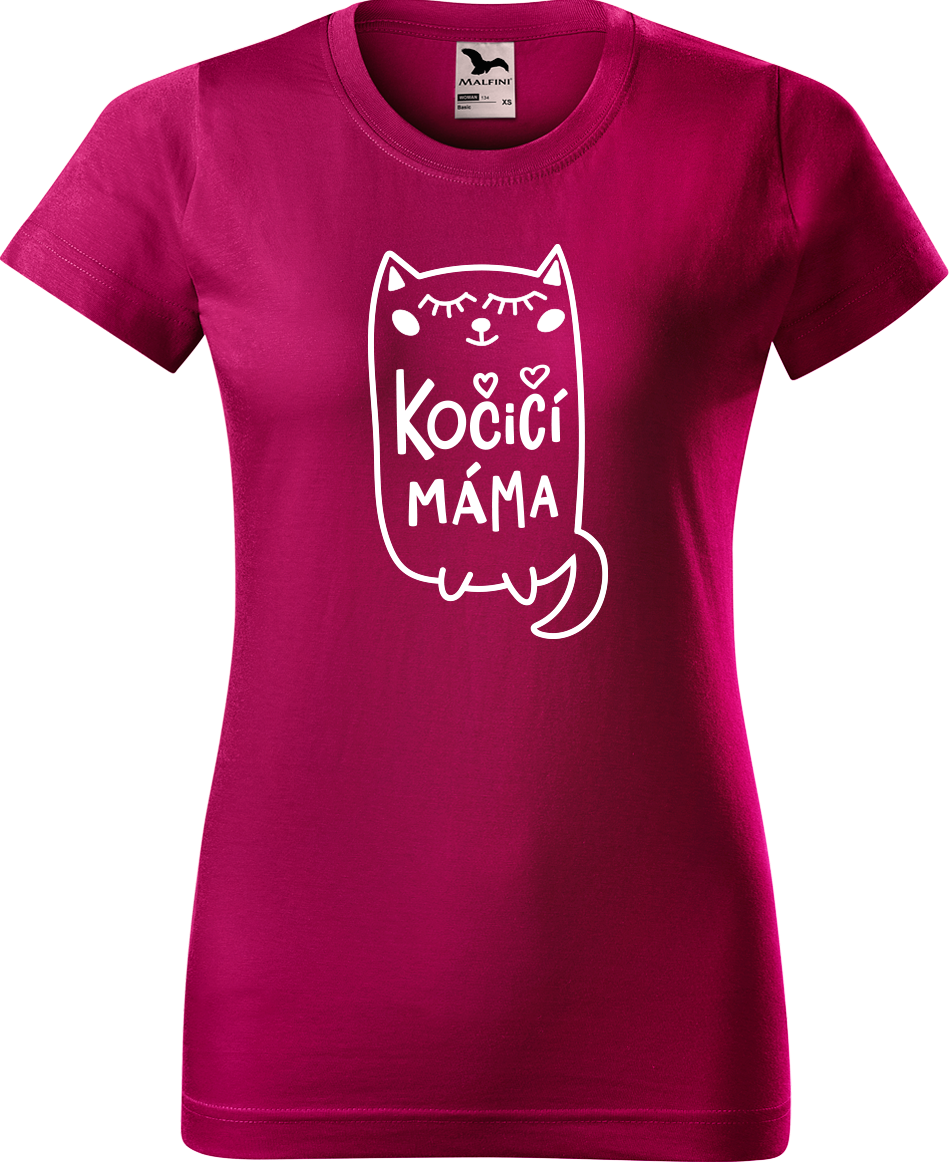 Tričko pro maminku - Kočičí máma Velikost: XL