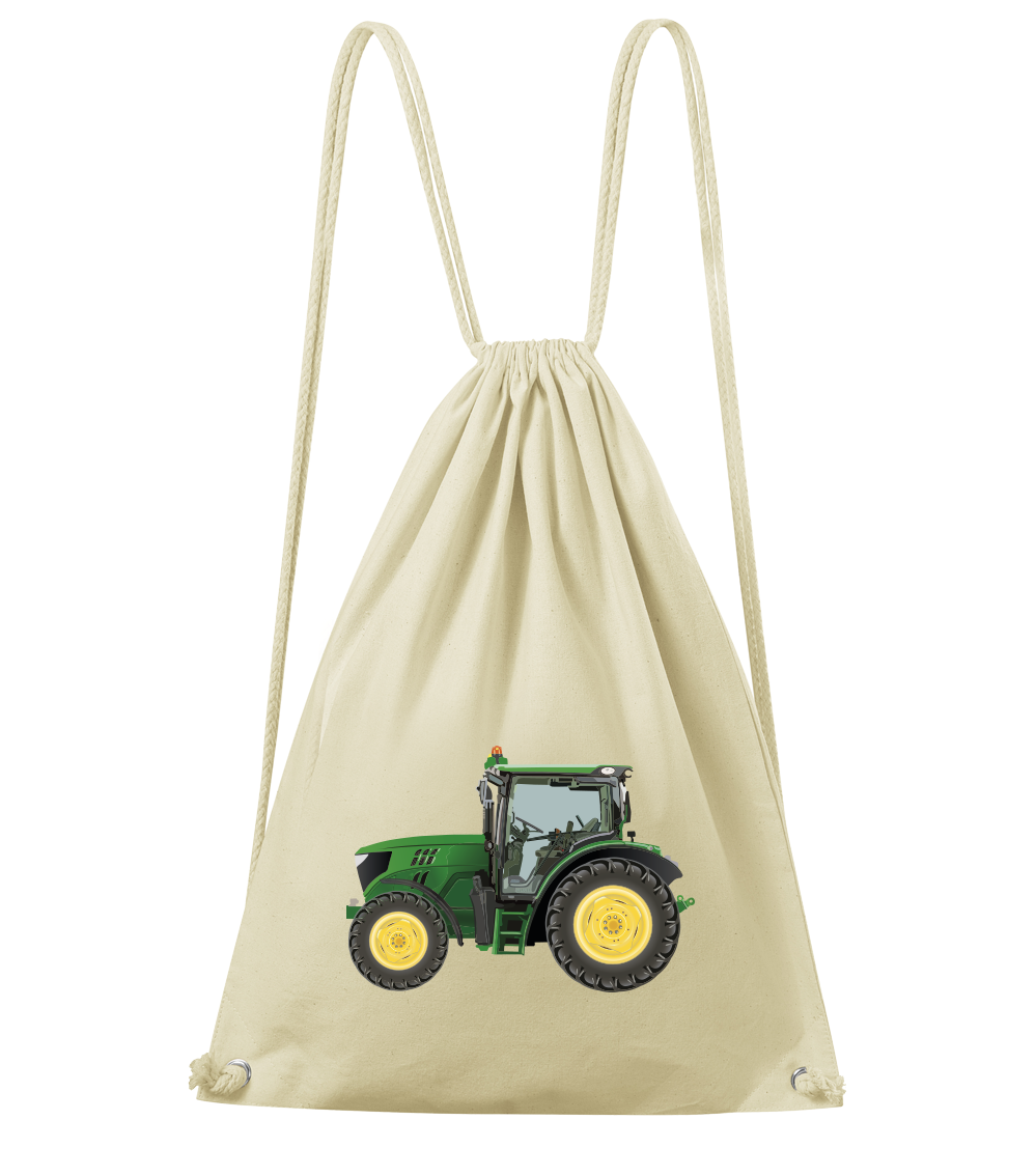 Batoh s traktorem - Traktor Barva: Naturální