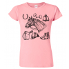 Dámské tričko s obrázkem - motivem koně