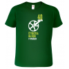 Pánské tričko pro cyklistu - Čtyřicítka na krku (SLEVA)