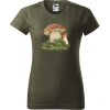 Dámské houbařské tričko s houbou