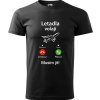 tričko s letadlem
