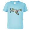 Tričko s letadlem - P-51 Mustang