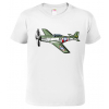 Tričko s letadlem - P-51 Mustang