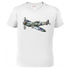 Tričko s letadlem - Spitfire