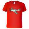 Dětské tričko s letadlem - P-51 Mustang