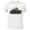 Tričko s tankem M4 Sherman