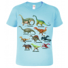 dětské tričko s dinosaurem - Atlas dinosaurů