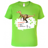 Dětské tričko s dinosaurem - Velociraptor