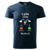 Dětské tričko pro lyžaře