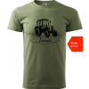 Tričko s traktorem