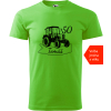 Tričko s traktorem