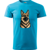 Tričko s německým ovčákem