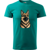 Tričko s německým ovčákem